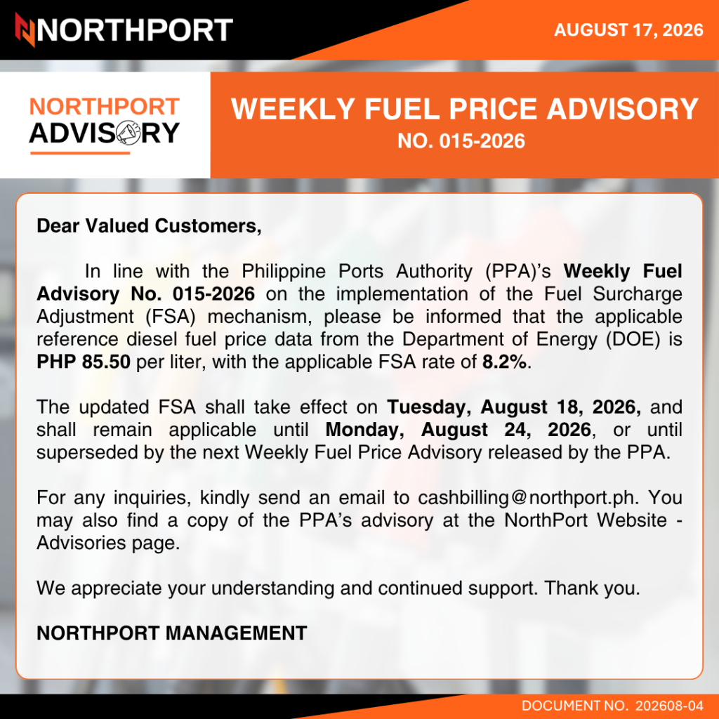 Weekly Fuel Price 013-2026